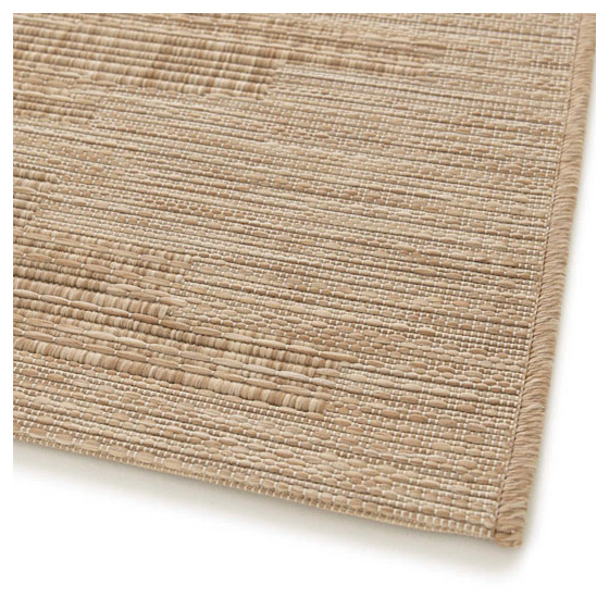 Tapis d'intérieur ou d'extérieur aspect naturel - amaya - beige - 120 x 170 cm