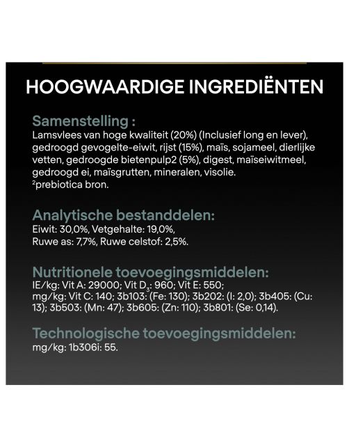 Pro Plan Dog Puppy Medium Breed Sensitive Digestion Lam - Hondenvoer