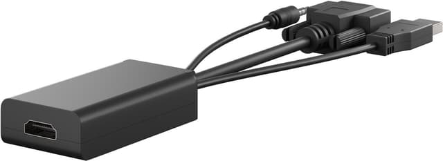 VGA til HDMI™-konverter med 3,5 mm jackstiklyd