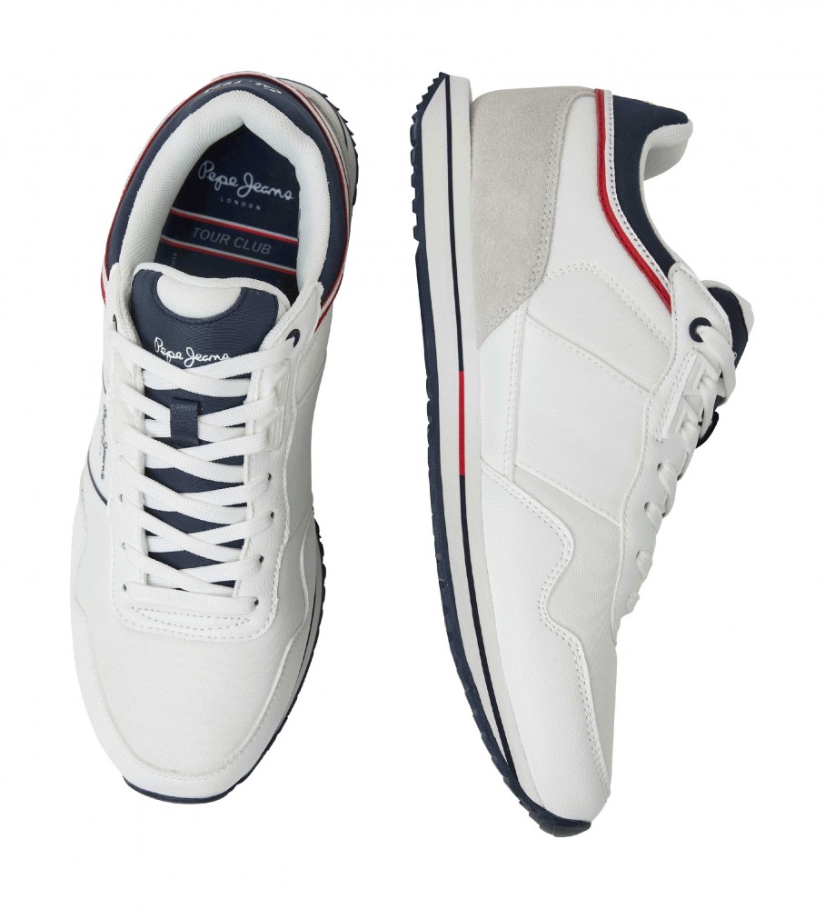 Tênis brancos Pepe Jeans Tour Club