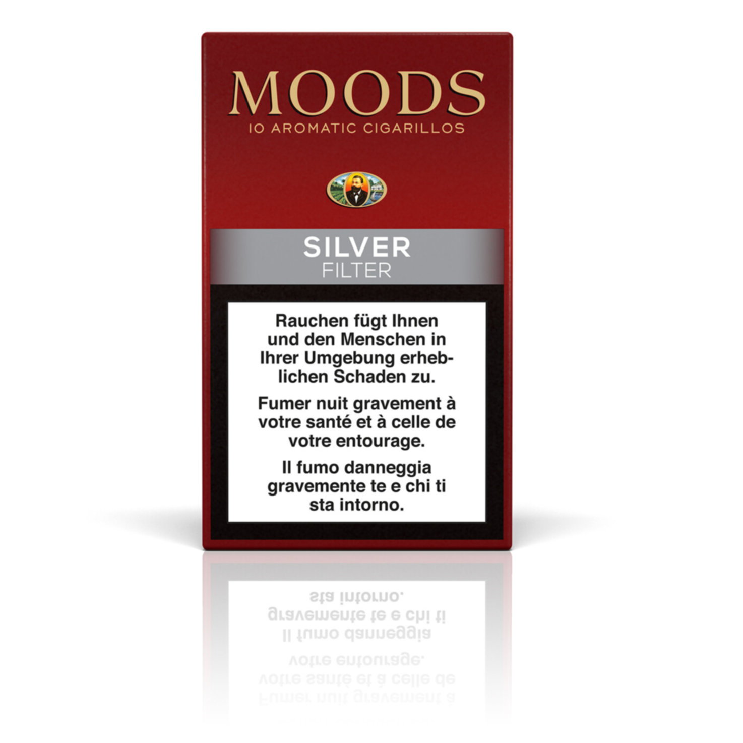 Moods Silver Filter 10 Zigarillos
