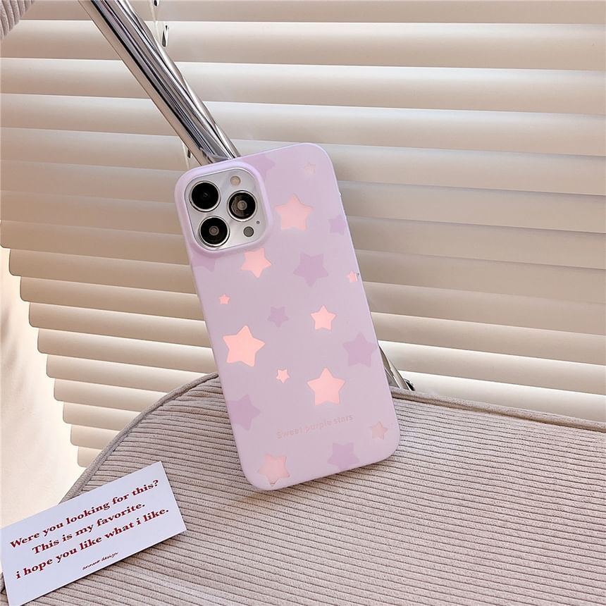 CasematicGuard - Star telefoonhoesje - iPhone 15 Pro Max / 15 Pro / 15 Plus / 15 / 14 Pro Max / 14 Pro / 14 Plus / 14 / 13 Pro Max / 13 Pro / 13 / 13 mini / 12 Pro Max / 12 Pro / 12 / 12 mini / 11 Pro Max / 11 Pro / 11