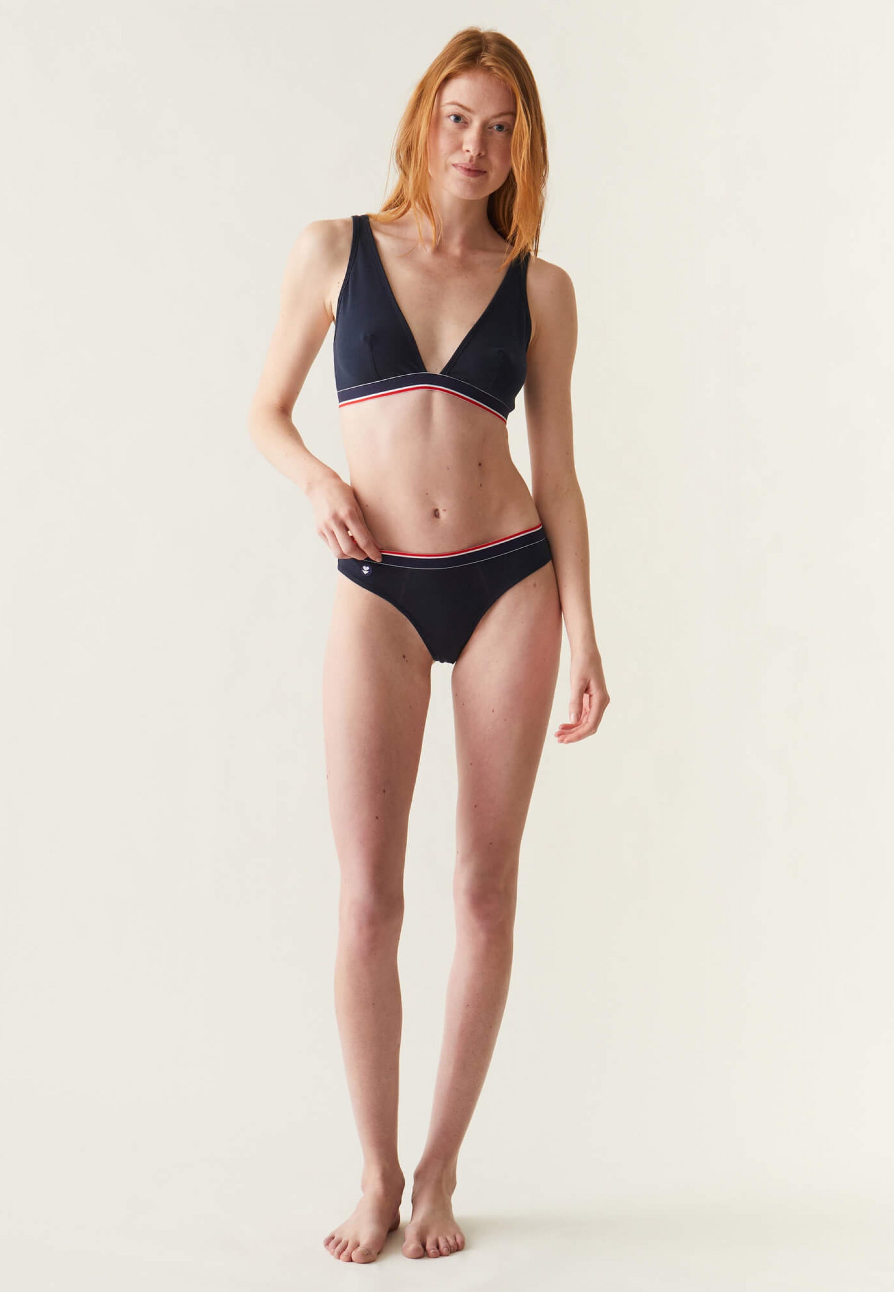 Tanga en coton-Suzon Marine