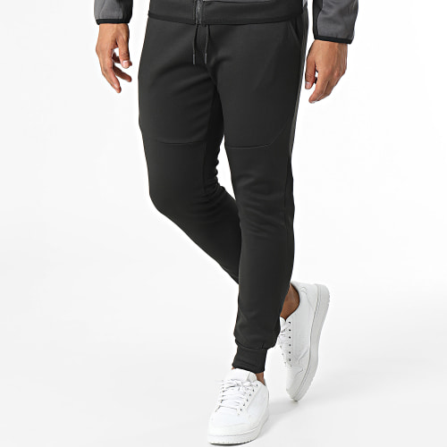 Ensemble De Survetement Noir Gris Anthracite