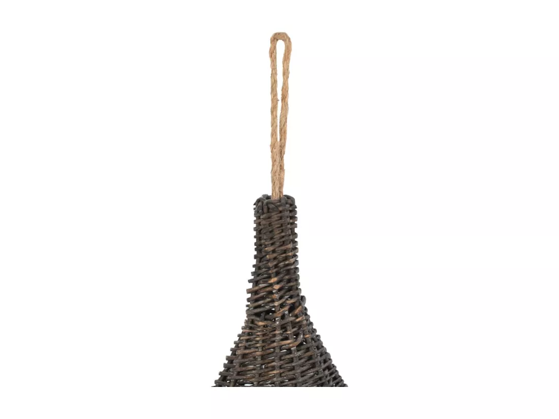Panier pour chats avec coussin Gris 40x60 cm Saule naturel