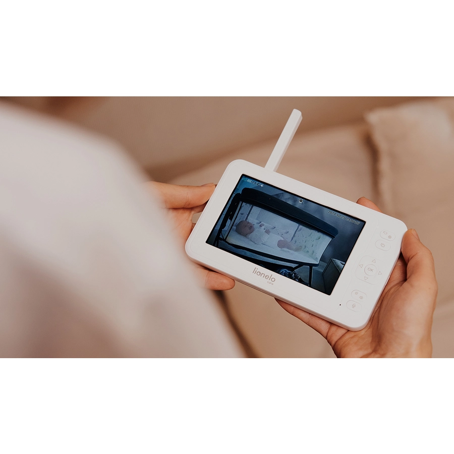 lionelo Babyphone Babyline 8.2 White