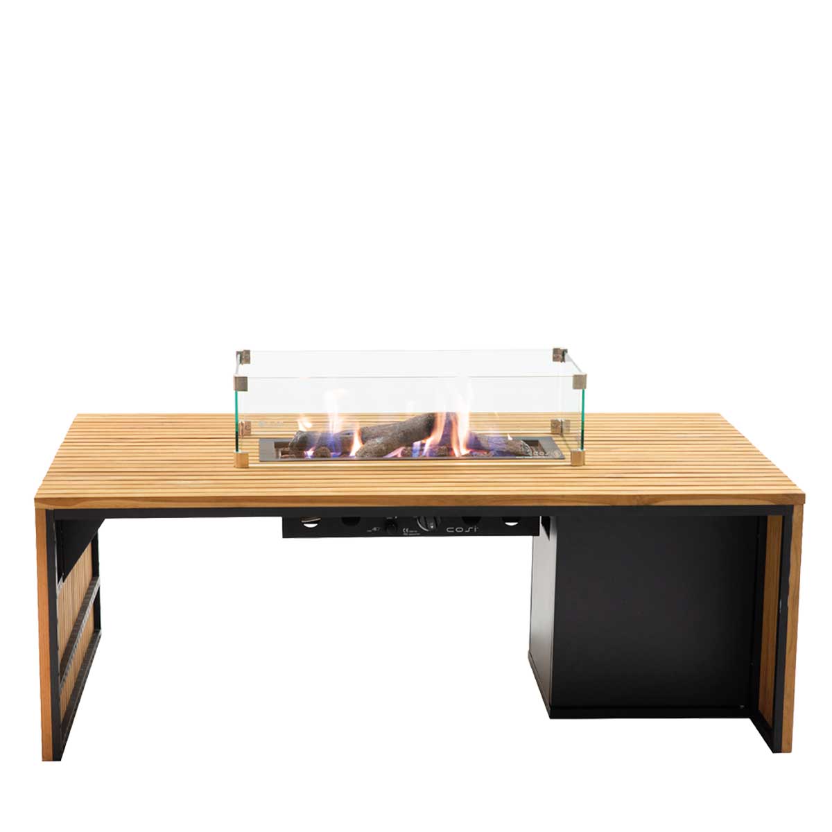 Cosibridge 140 vuurtafel - teak