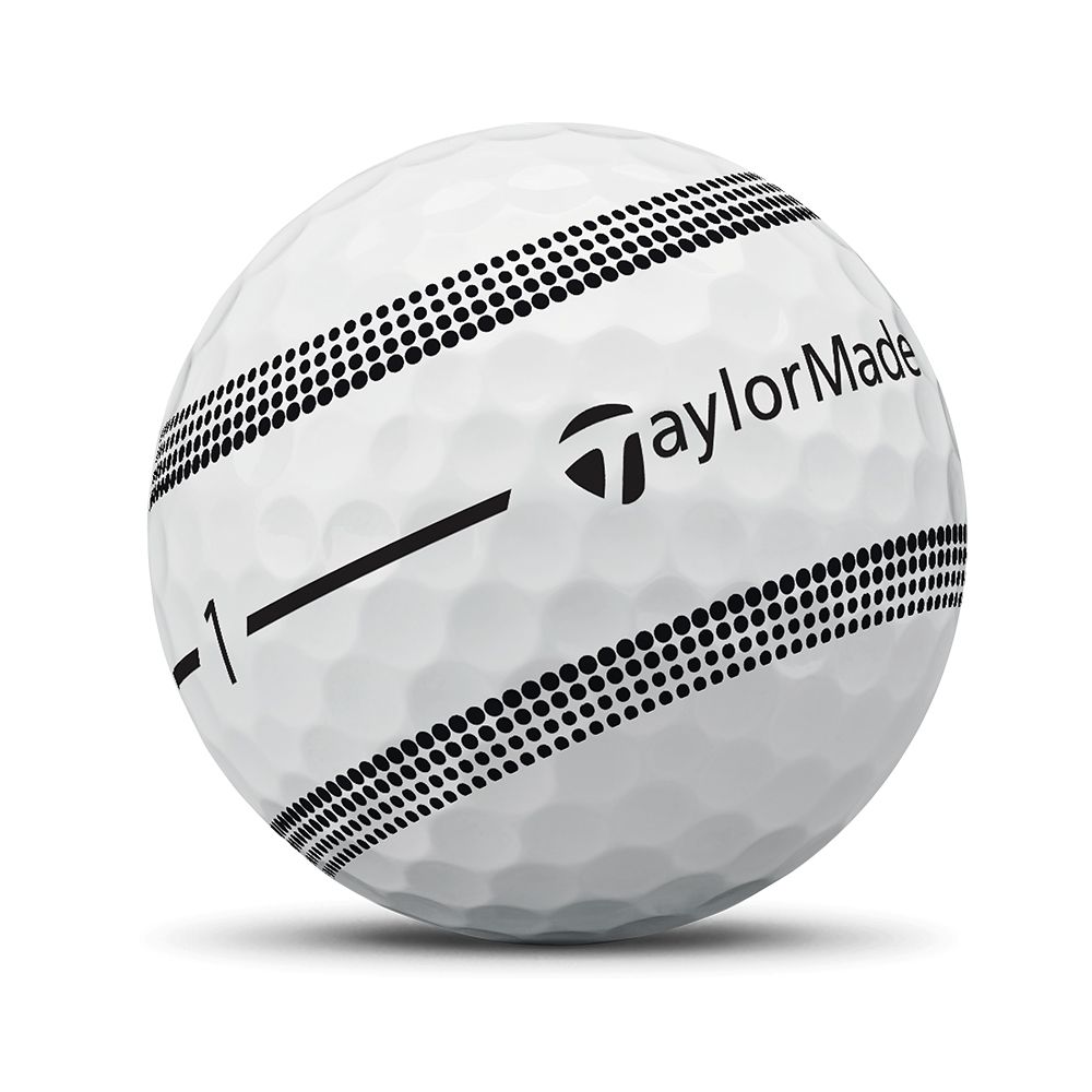 TP5 Stripe Golfball Hvit