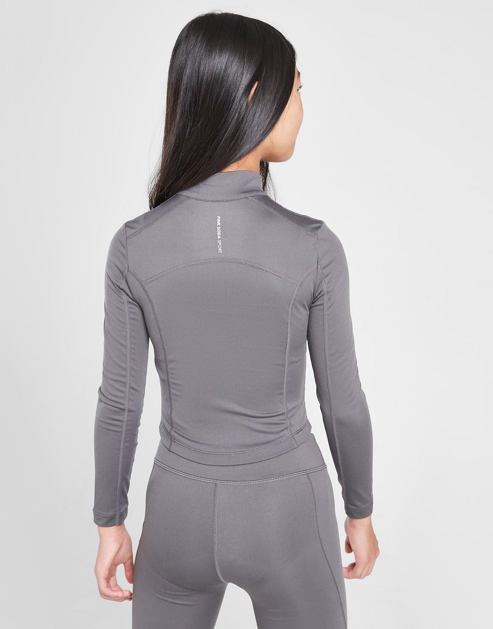 Pink Soda Sport Haut Zippé Fitness Form Junior