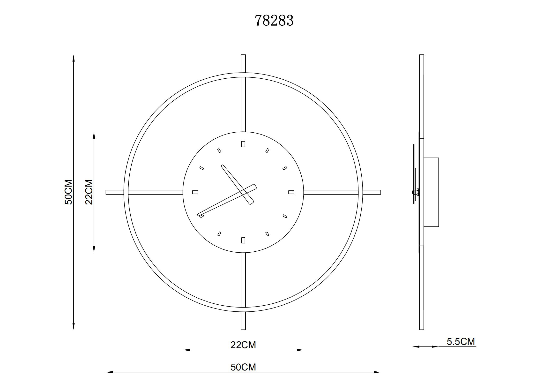 Wanduhr SUSSY