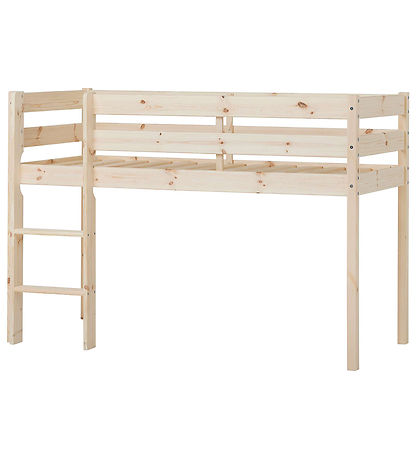 Hoppekids Seng - Halvh?j - ECO Comfort - Natural Wood