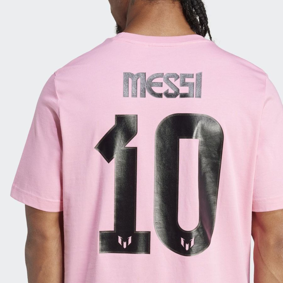 Adidas T-shirt graphisme Nom et numéro de Messi
