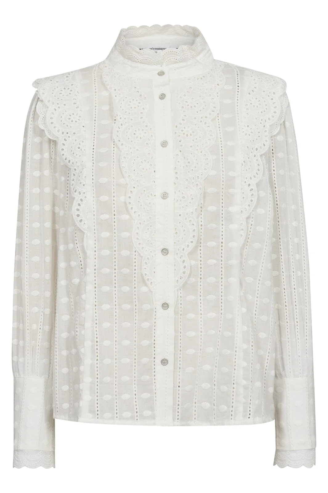 Co´Couture Chaincc Dot Anglaise Shirt 35640
