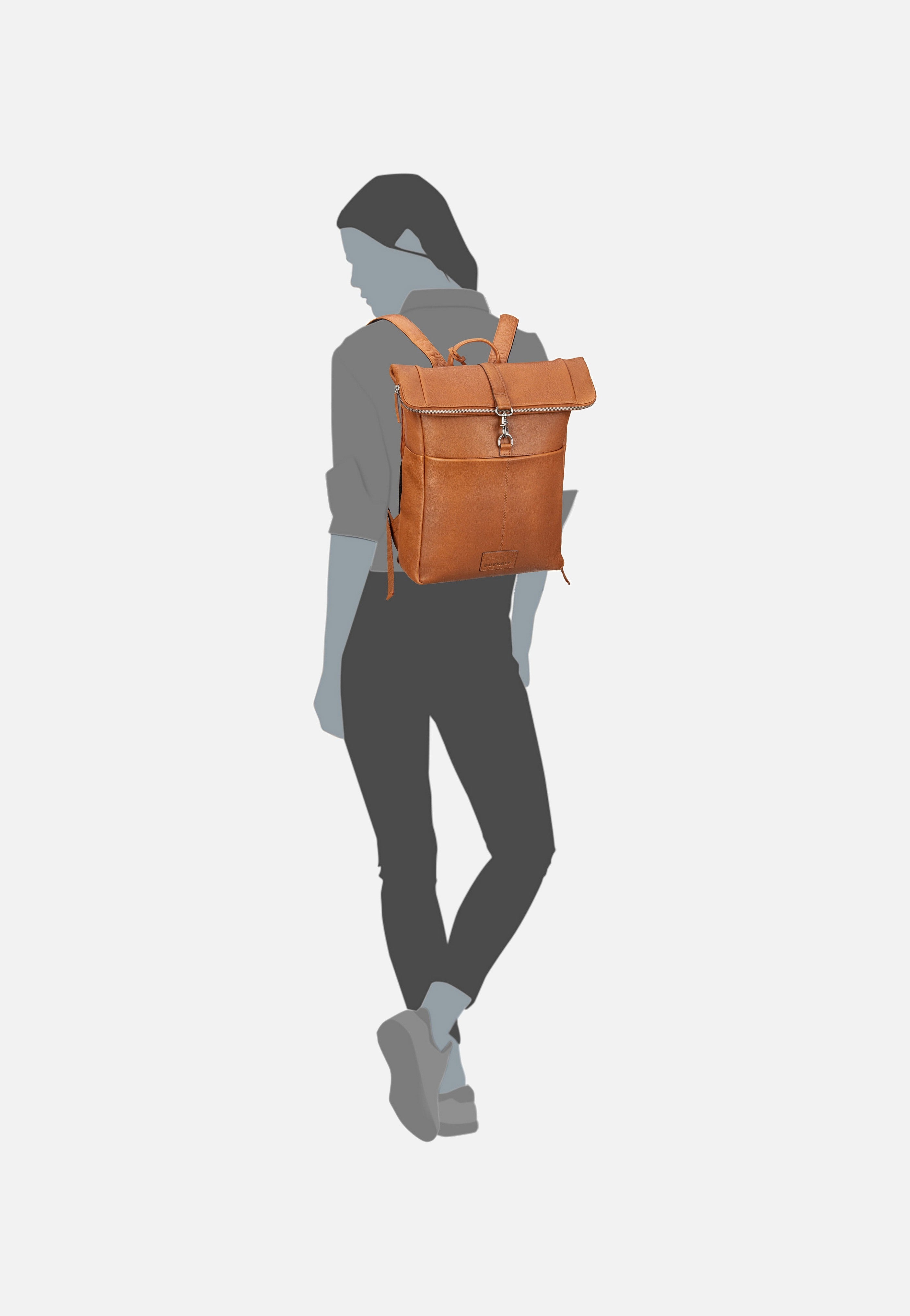 Soft Skylar 1000847 Cognac - Rucksack