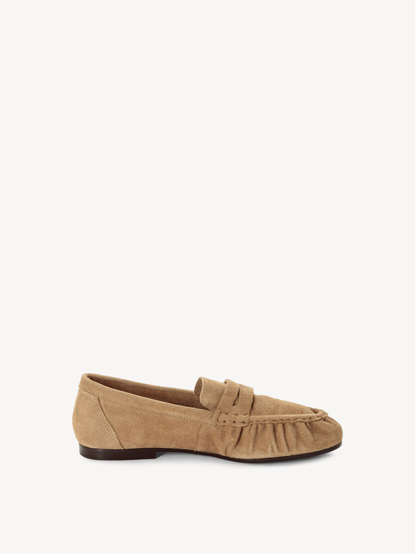 Leren Mocassin - beige