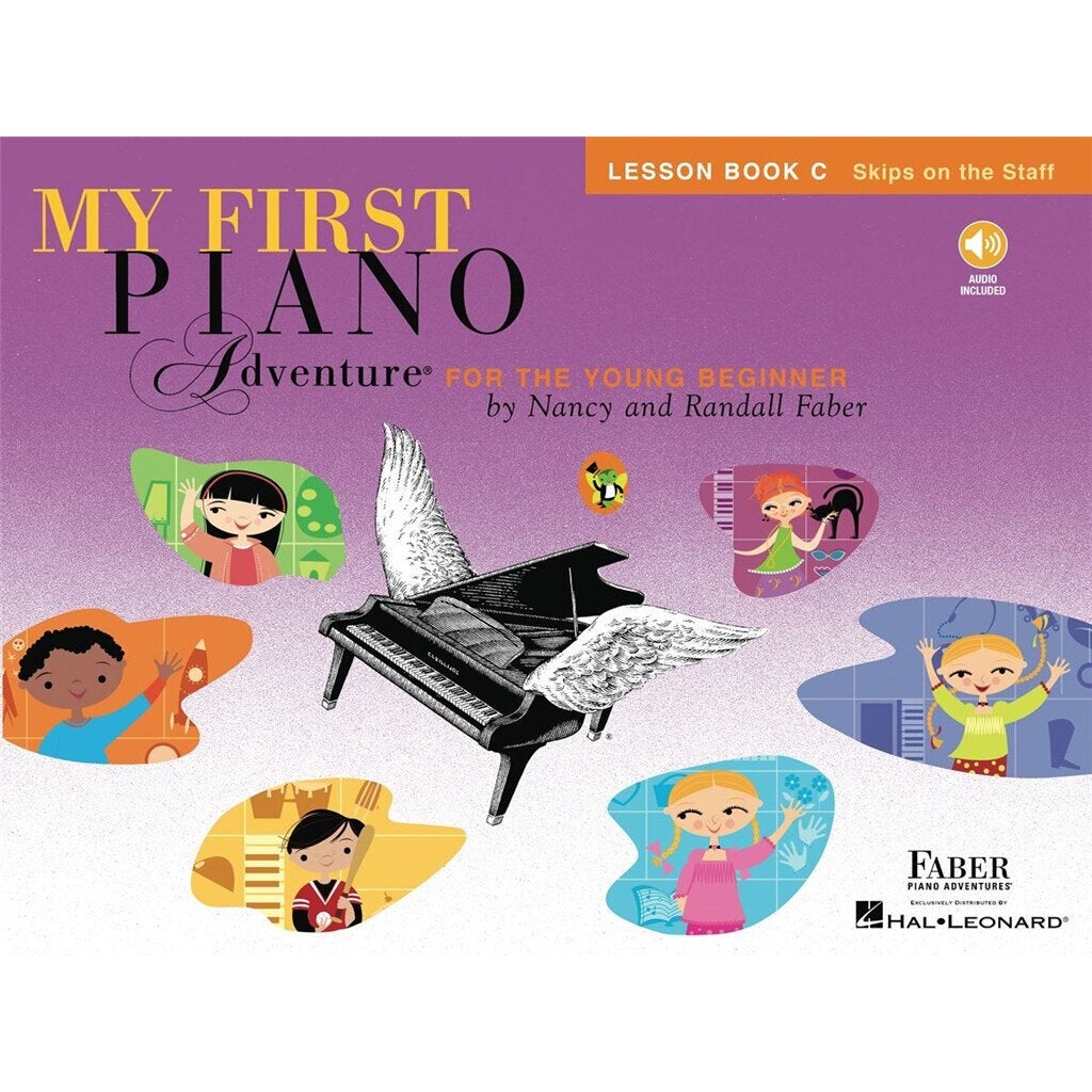 Hal Leonard My First Piano Adventure Lesson Book C pianoboek met audio-online