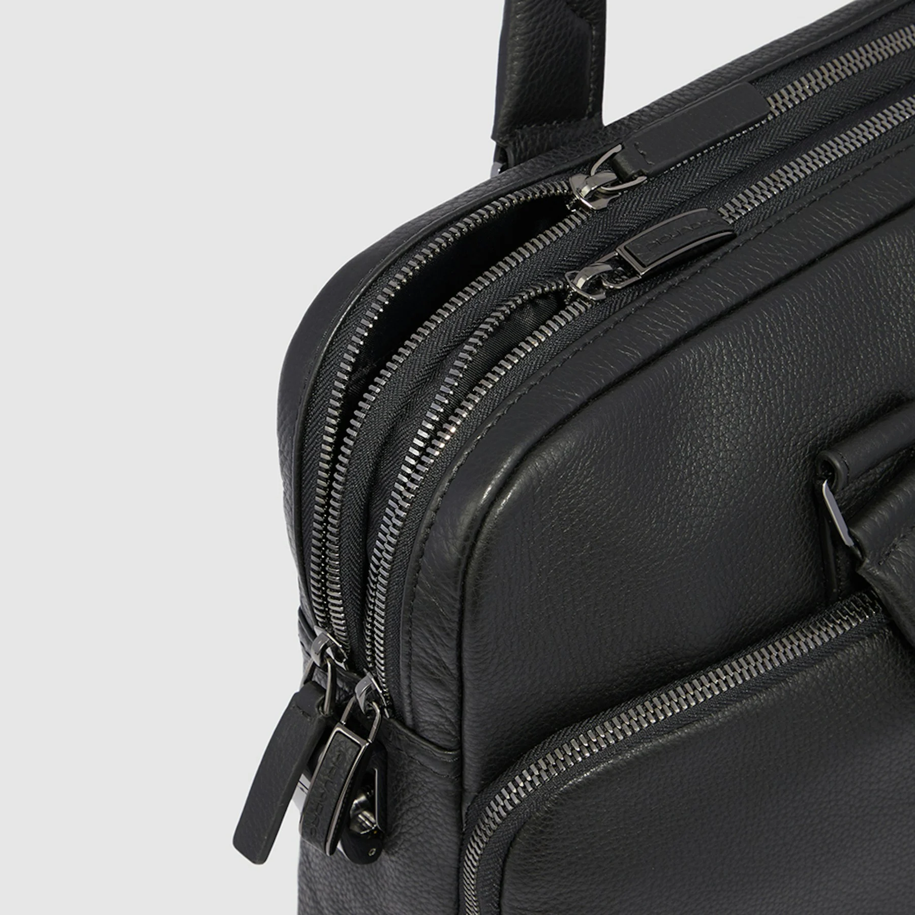 Mallette en cuir | Noir