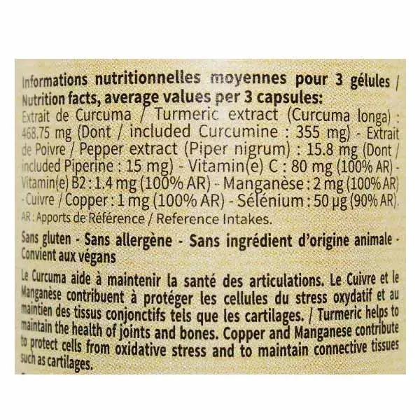 NutriExpert Turmeric Synergy+ 90 cápsulas