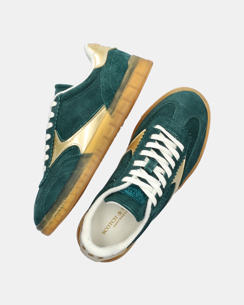 Scotch & Soda Nixie Lage sneakers  - groen