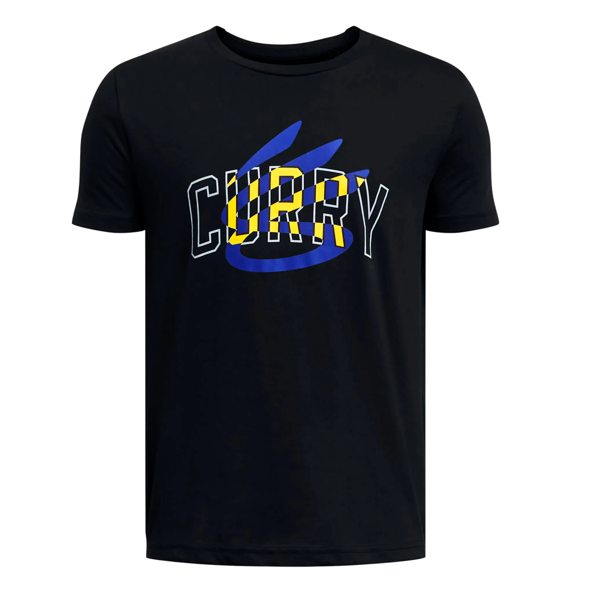 Under Armour T-Shirt Logo Curry 8-16ans