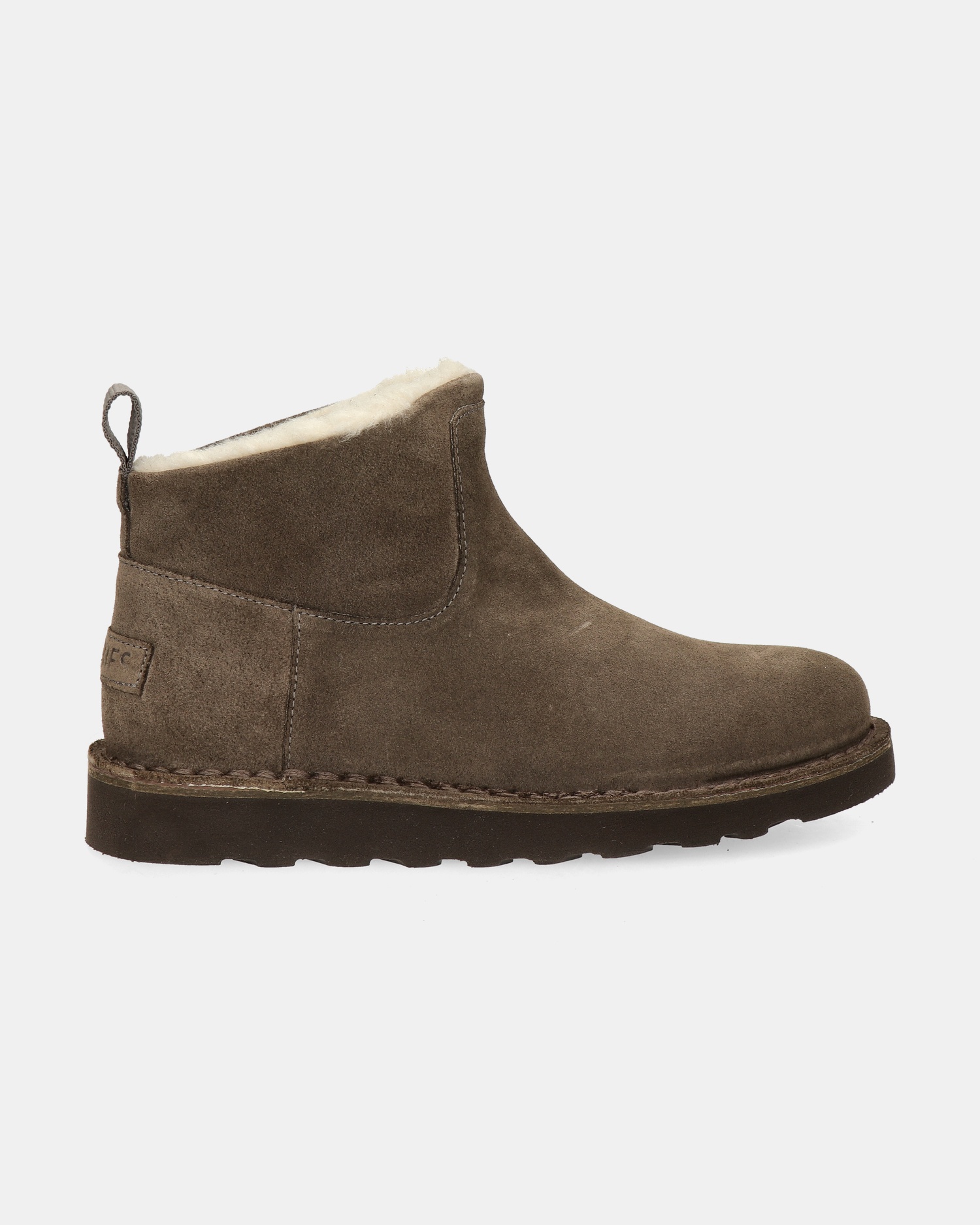 Shabbies Amsterdam Palissa Gevoerde boots  - taupe