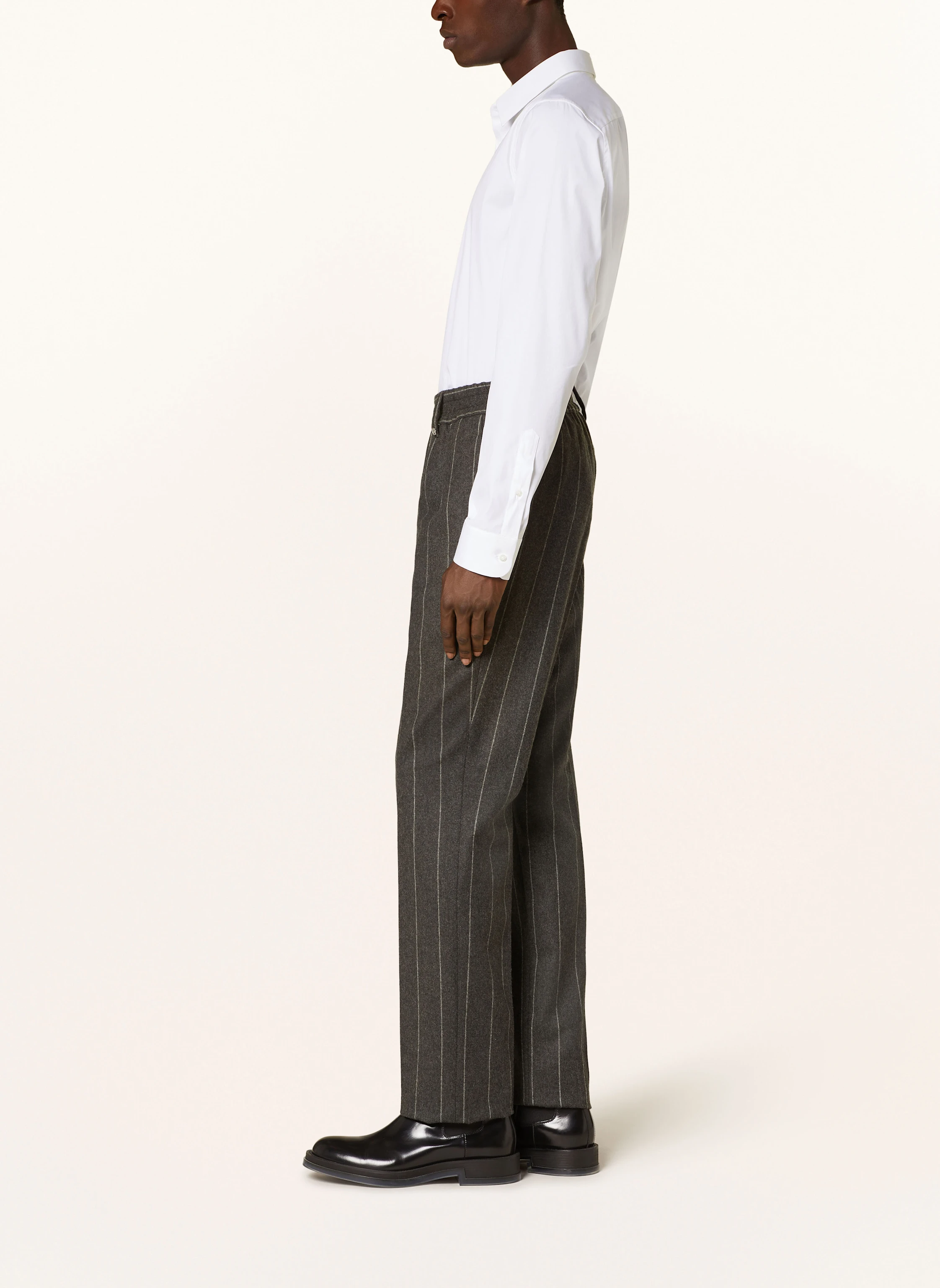 BURBERRY Anzughose Regular Fit aus Flanell