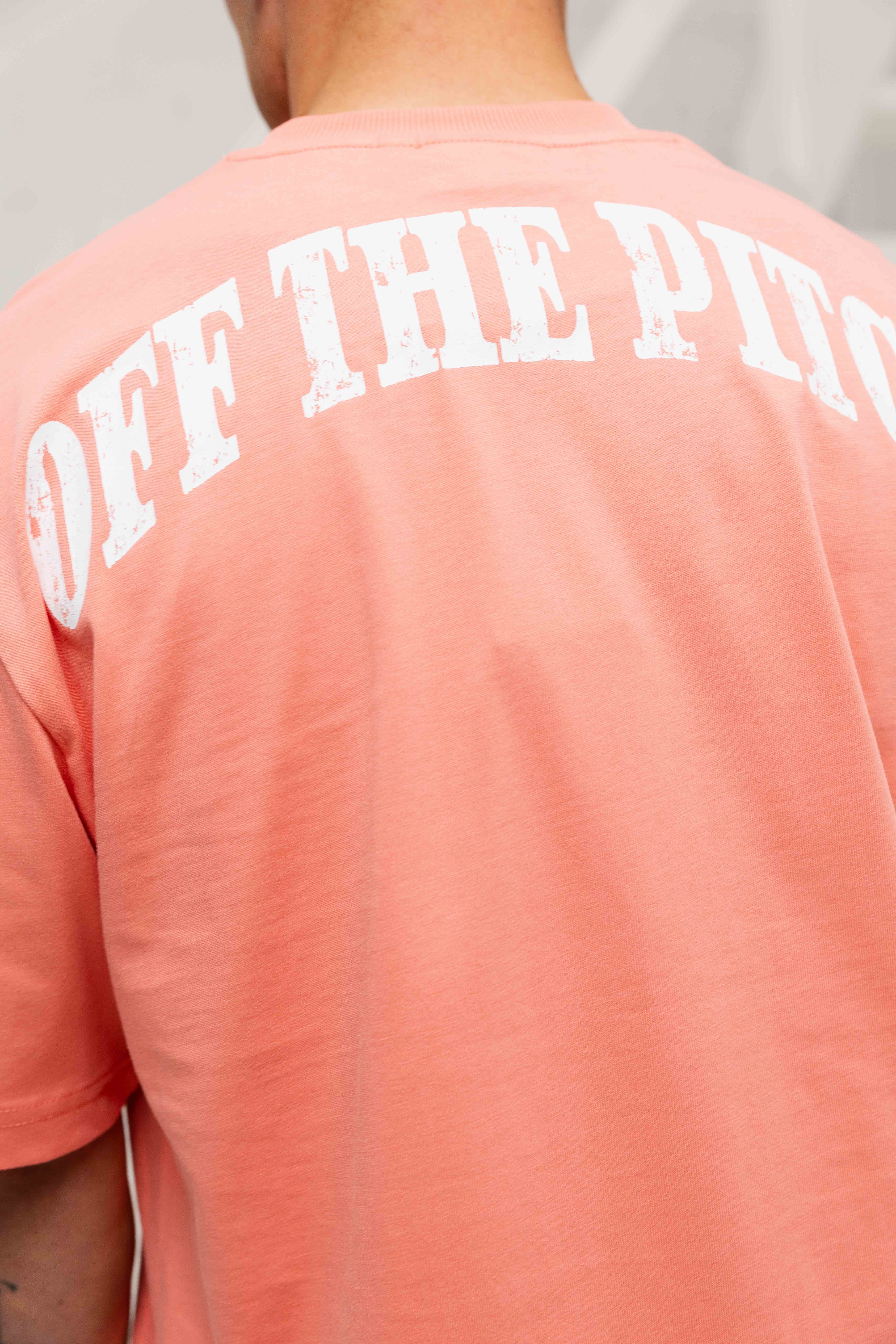 Off The Pitch Counter T-Shirt Heren Oranje