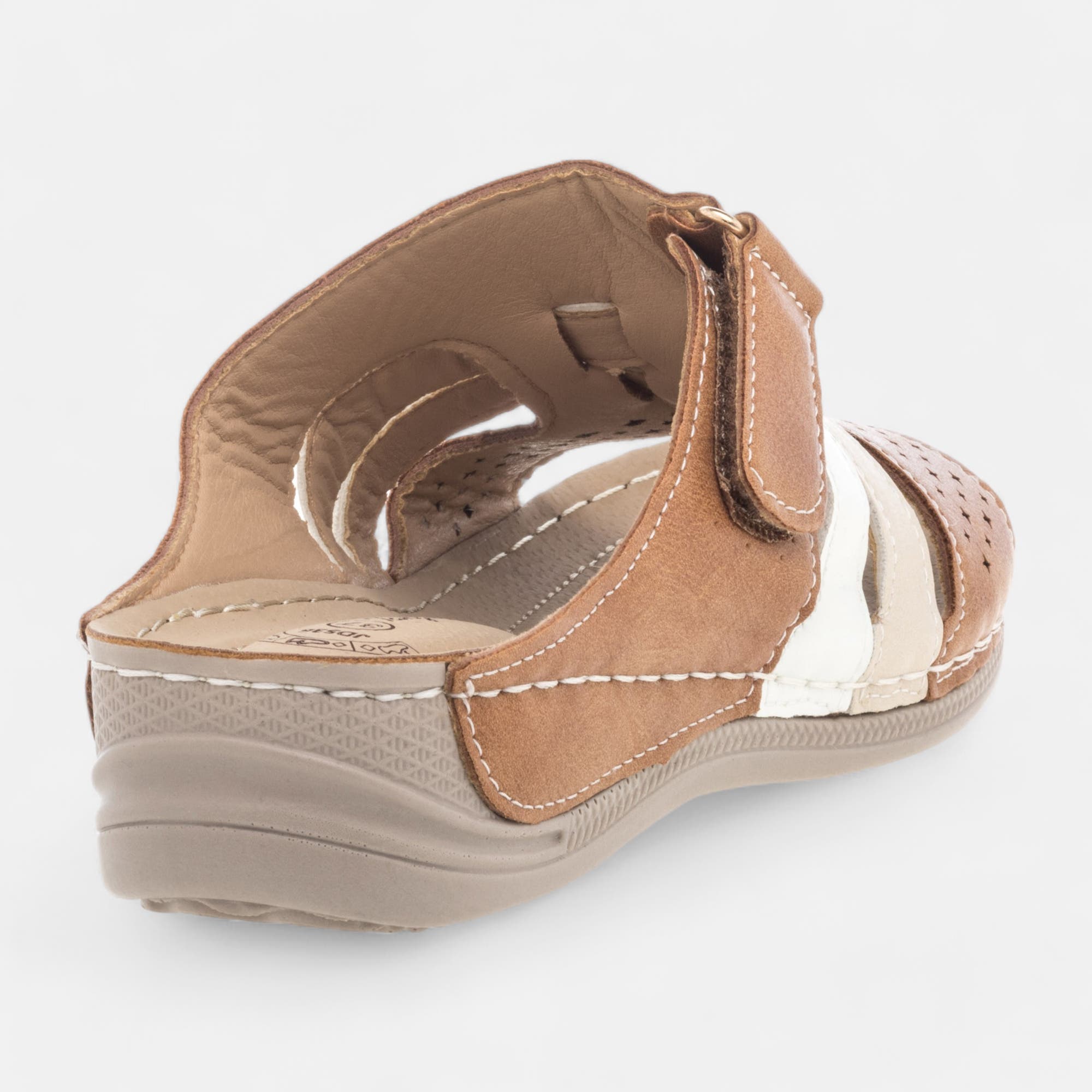 Mules Femme camel