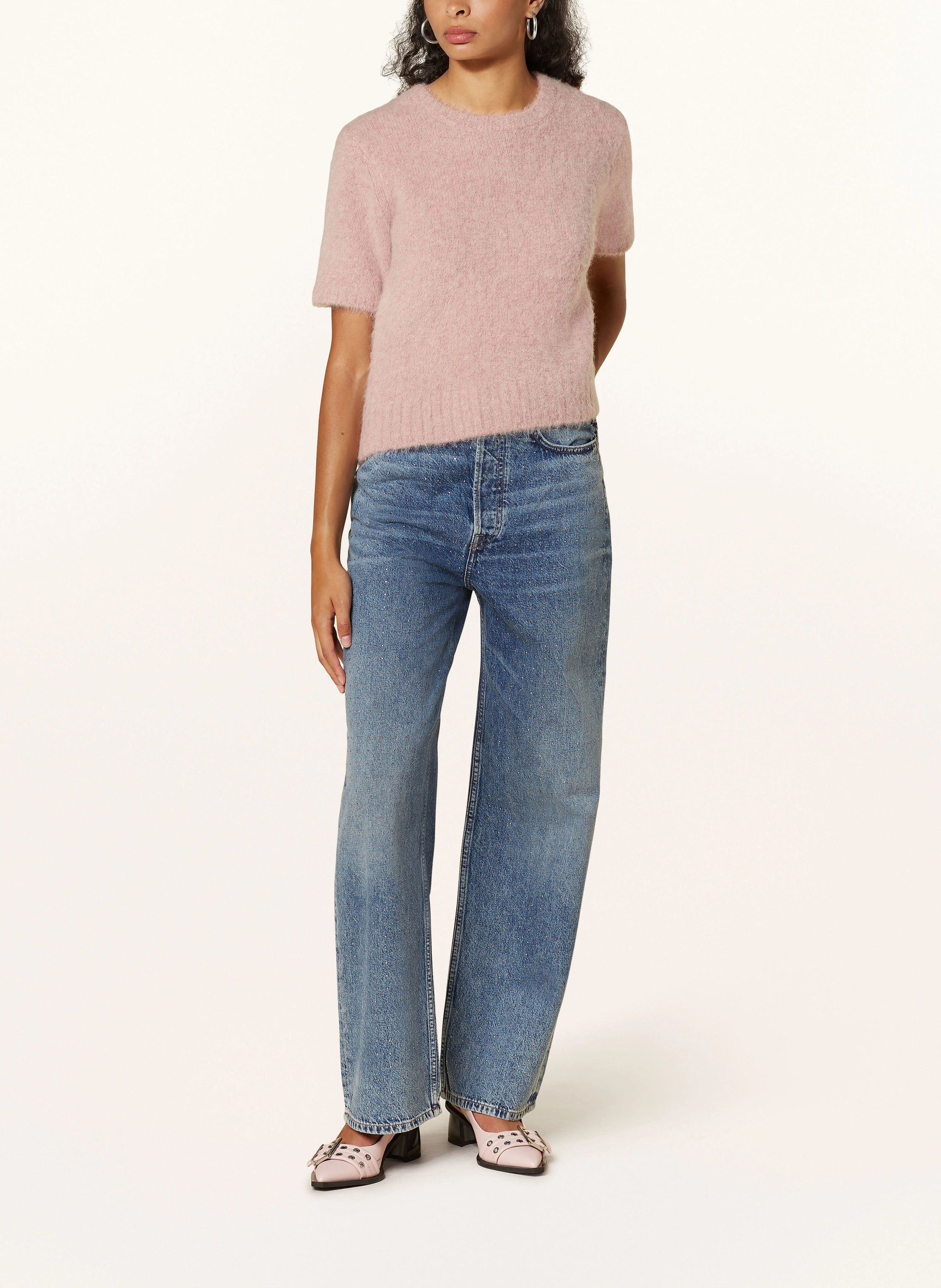 SAMSØE  SAMSØE Strickshirt SAJEANNE mit Alpaka