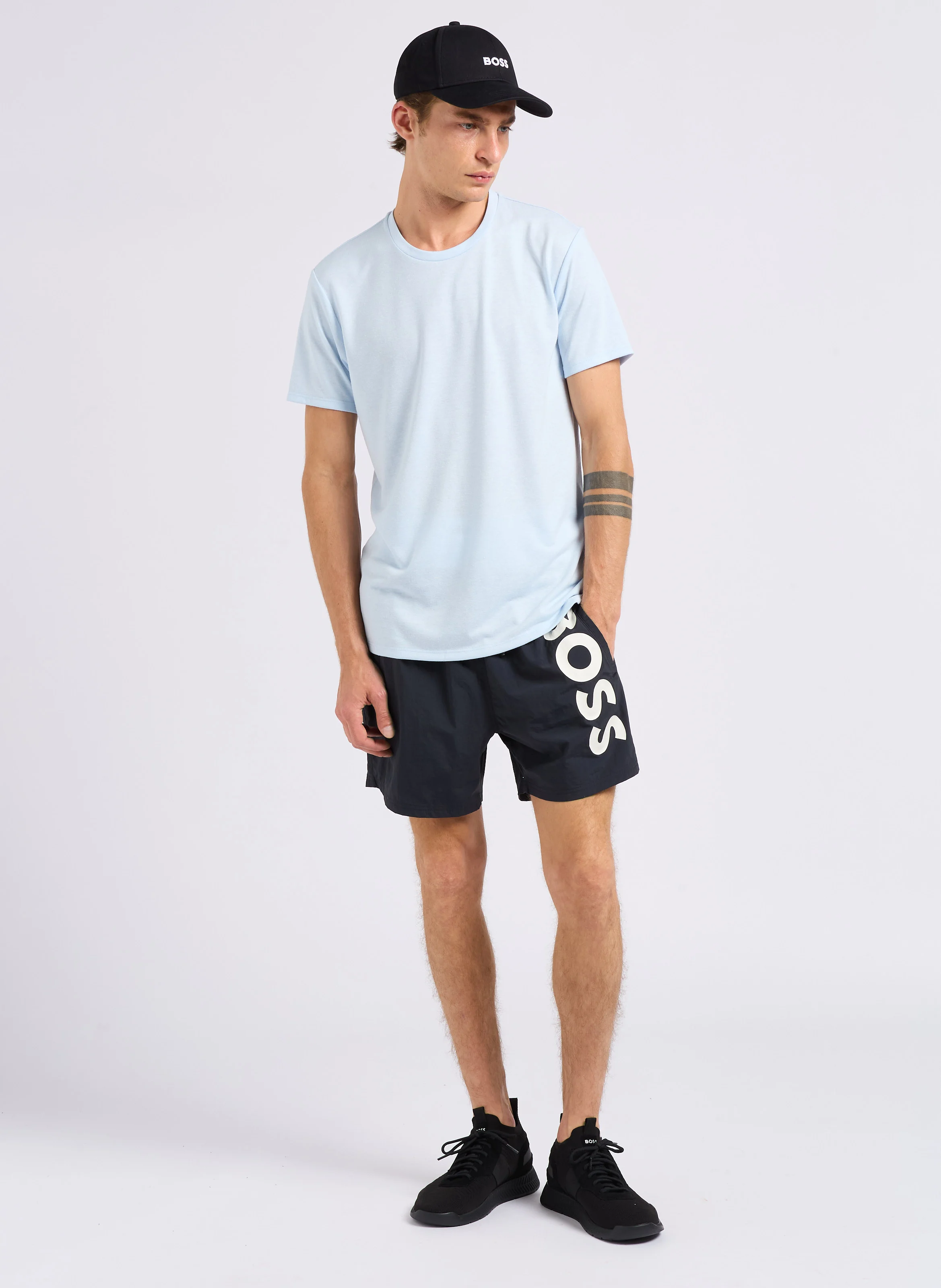 Short de bain| Noir
