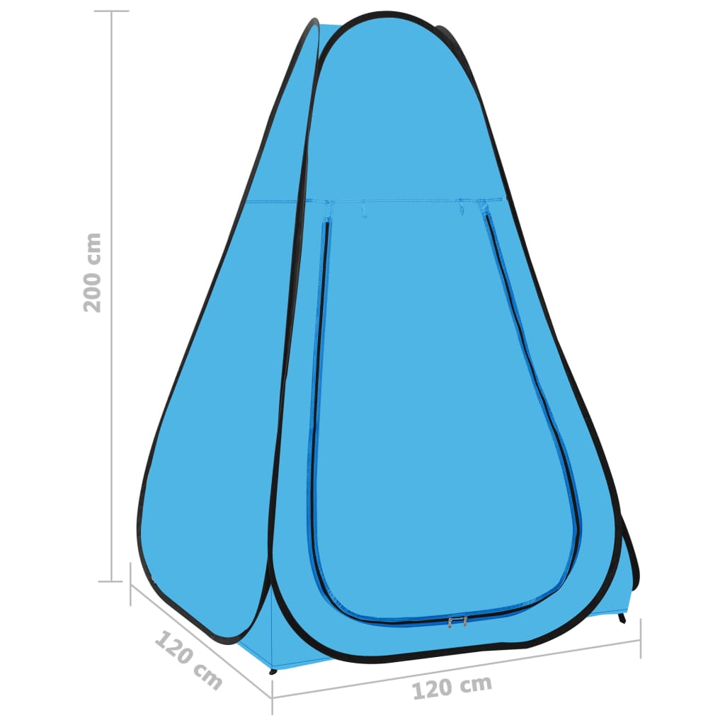Tenda de Chuveiro Vidaxl 120 x 120 x 200 cm