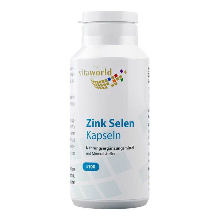 Zink Selen Kapseln 15 mg / 100 µg, 100 St