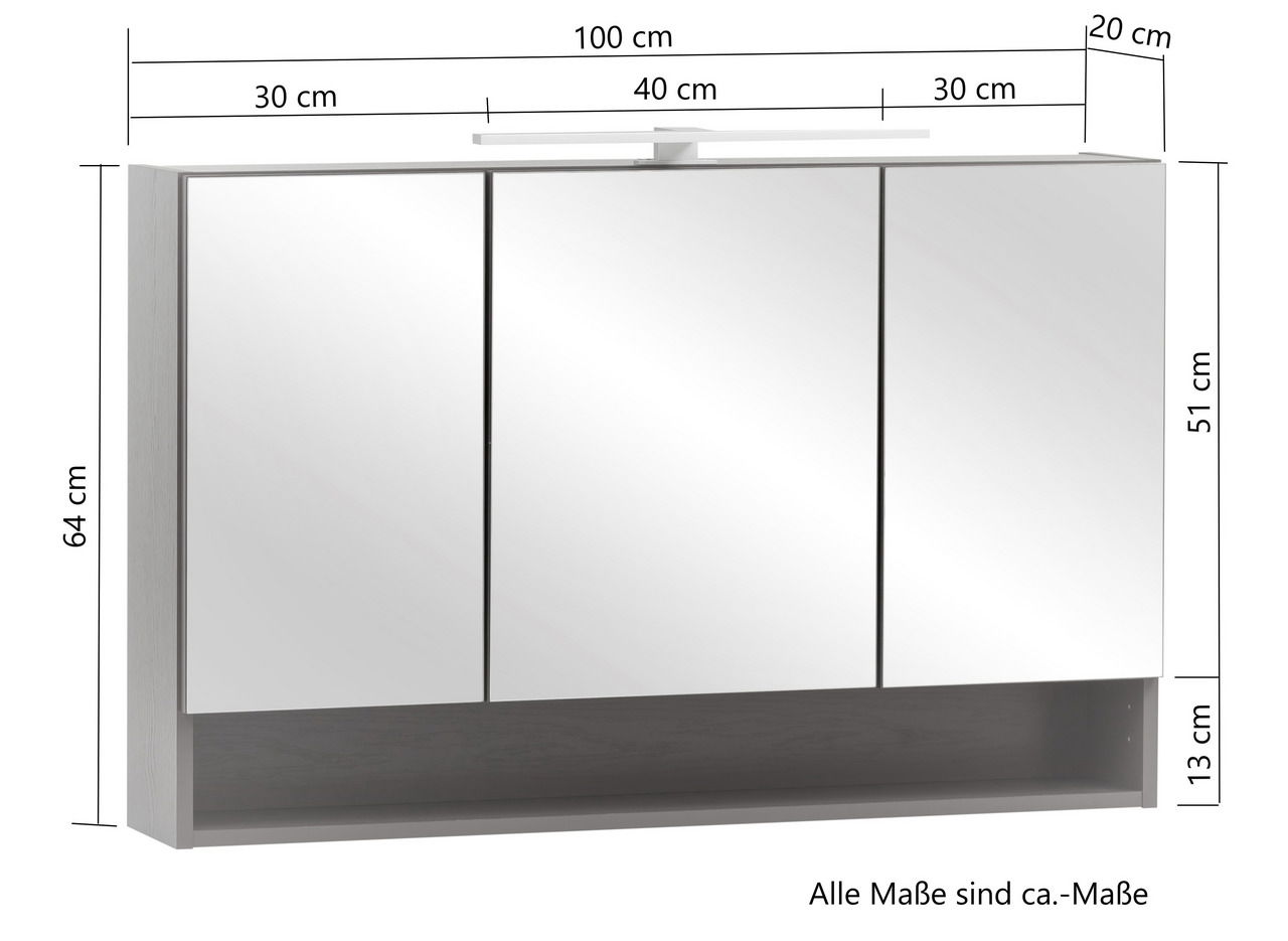 XORA Spiegelschrank VILLACH