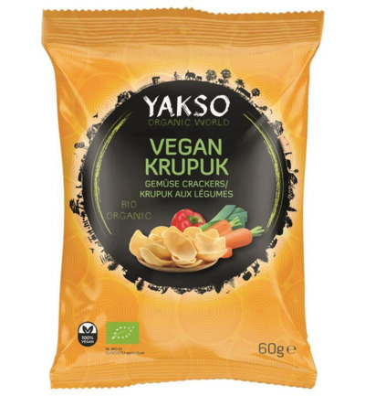 Yakso Krupuk Vegan Bio (60 gr)