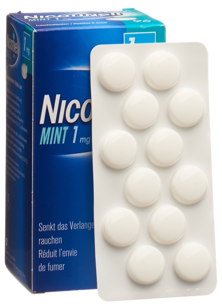 NICOTINELL Lutschtabl 1 mg mint Blist 96 Stk