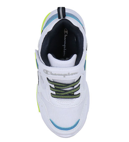 Champion Schuhe m. Light - Wave Low Cut - Schwarz/Blau/Weiß/Gelb