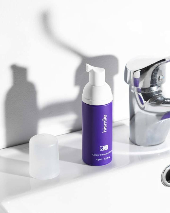 Hismile V34 Colour Corrector Foam 45ml