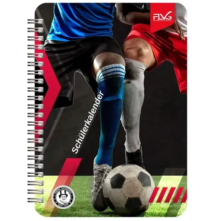 FLVG Gymnasial-, Schul- und Studienplaner Fußball A5, 2024 / 2025