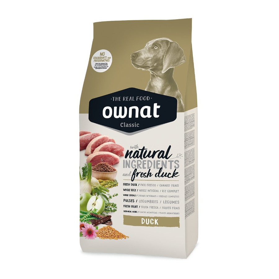 Ração Ownat Classic Duck para Cães