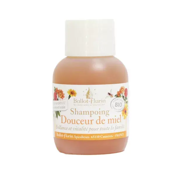 Shampoo Ballot-Flurin Hygiene and Care com Mel Orgânico e Suavidade 50ml