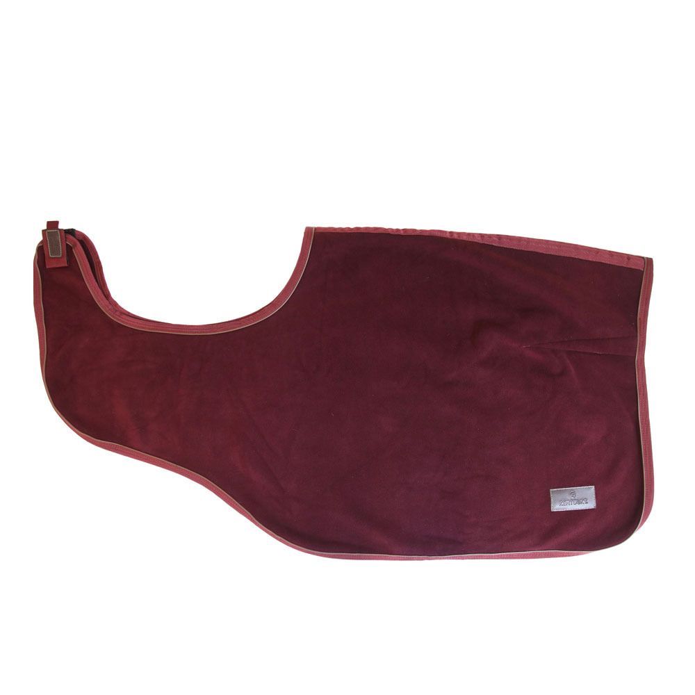 Kentucky HEAVY FLEECE - Couvre-reins bordeaux