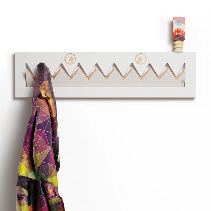 Ambivalenz - Fläpps Garderobe Monsterhäng 60 x 20 cm, weiss