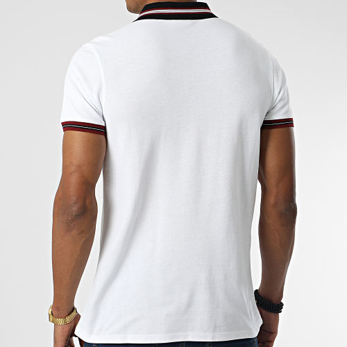 Polo Manches Courtes Noble Blanc