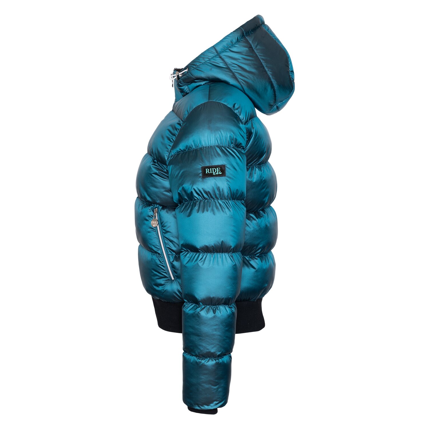 RIDE now Stepp-Bomberjacke - shaded teal - XXL