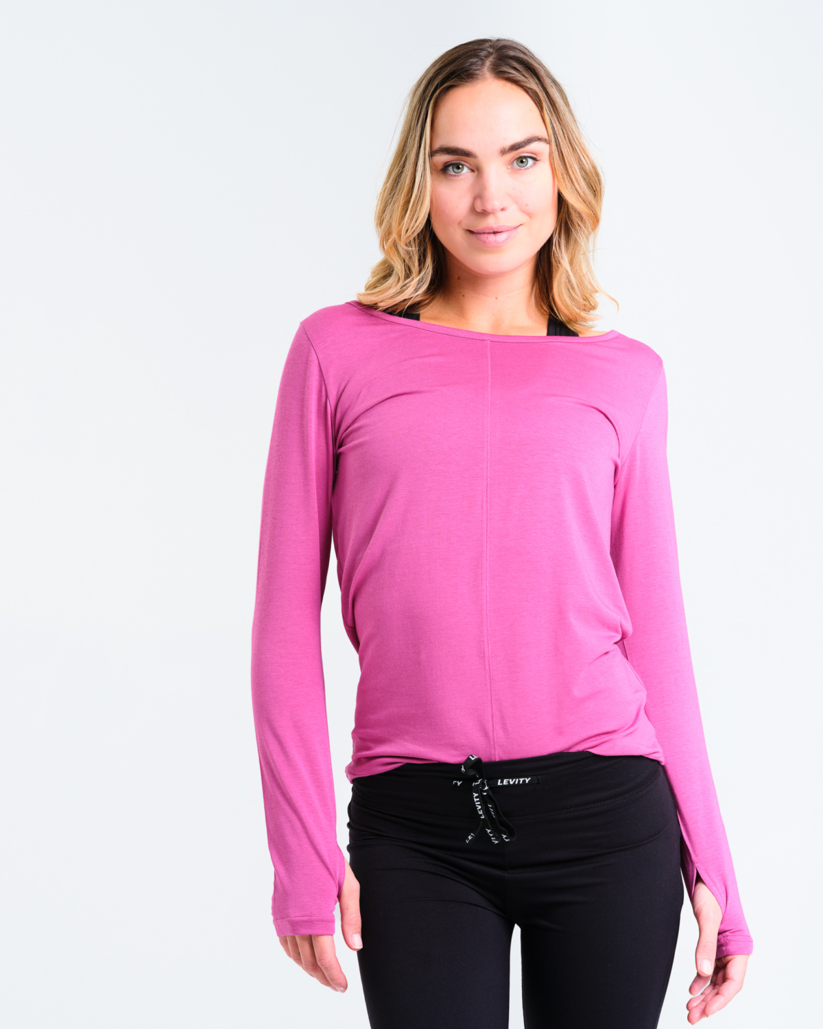 LEVITY Soft Sweater Pink Violet