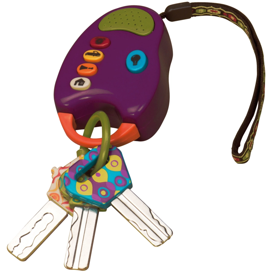 B.TOYS B. FunKeys Plum 1