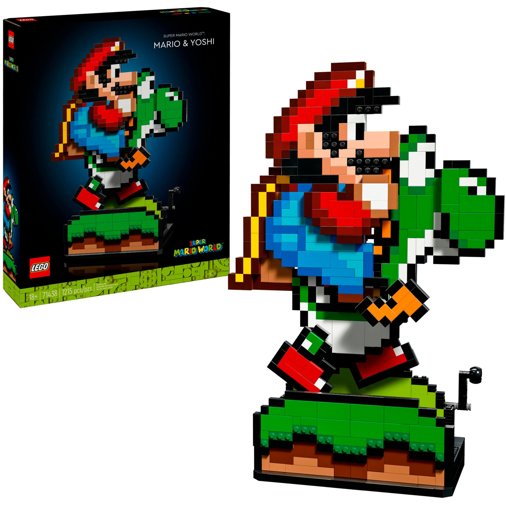 LEGO Konstruktionsspielzeug Super Mario World: Mario & Yoshi