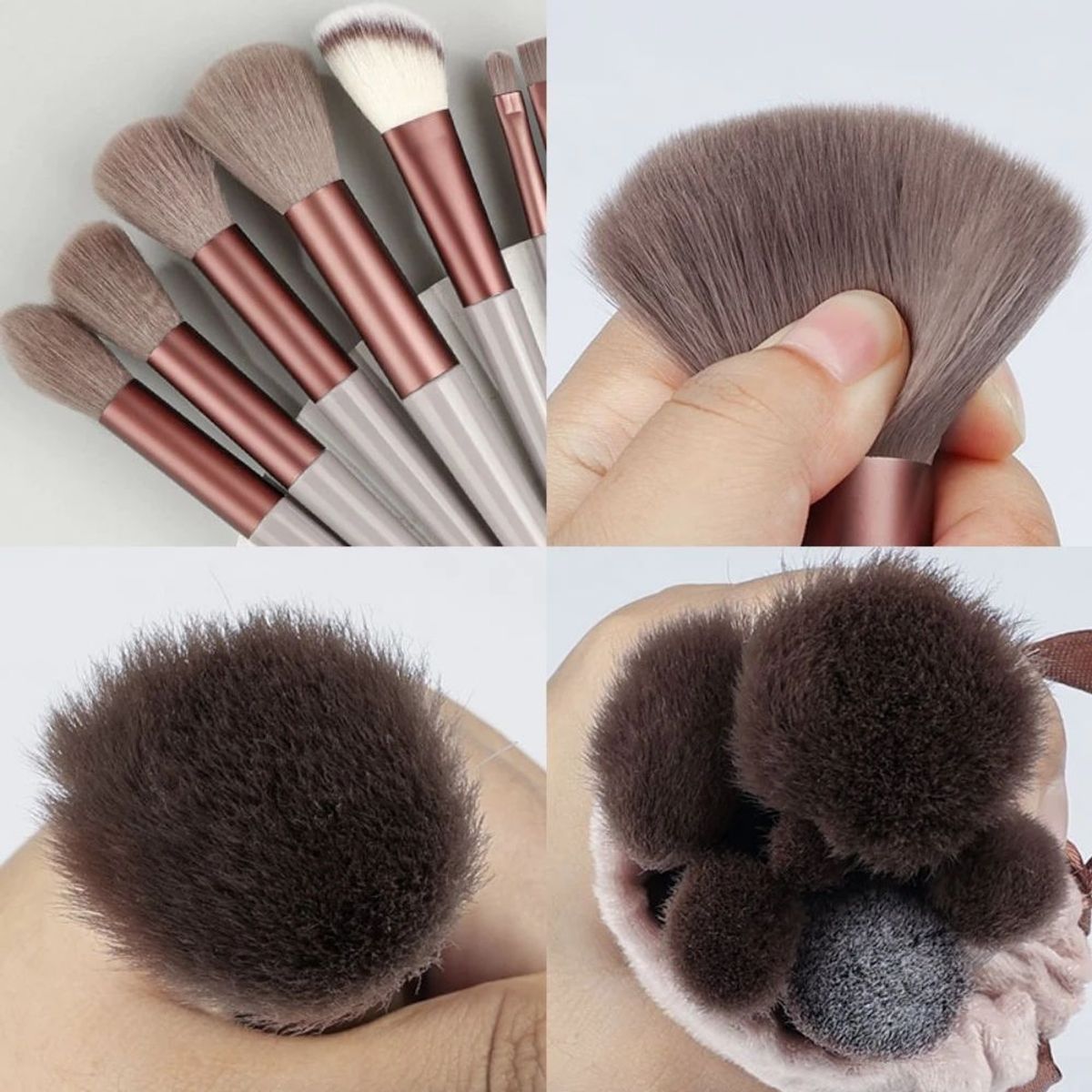 Make up Pinsel Set 13 tlg Schminkpinsel Kosmetikpinsel Lidschatten Kosmetik Neu
