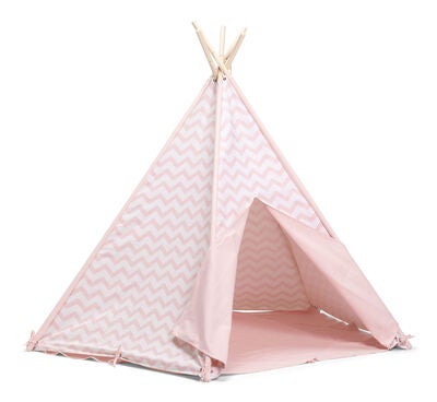 Alice & Fox Leketelt Tipi, Rosa/Hvit