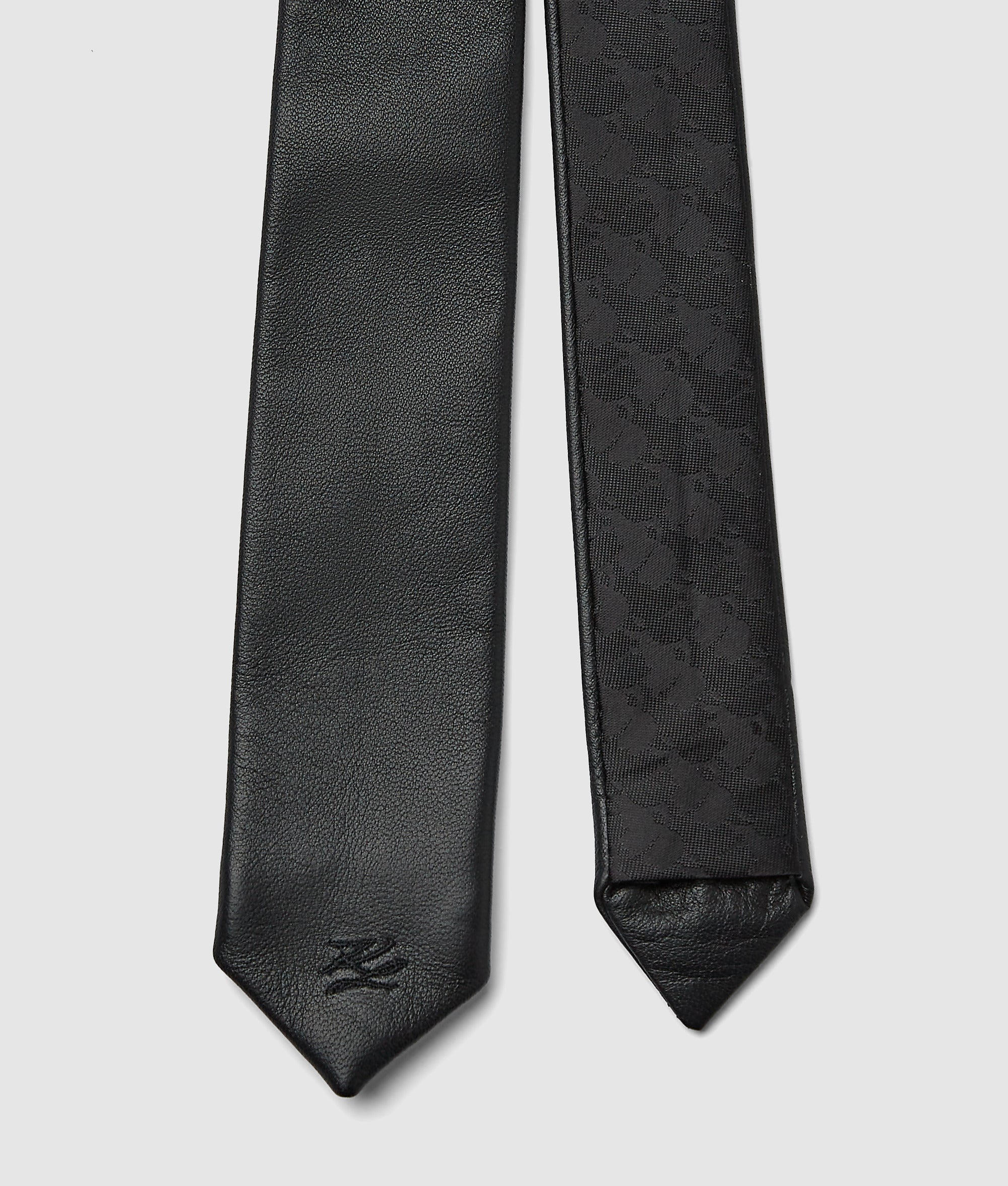 K/Autograph leer tie